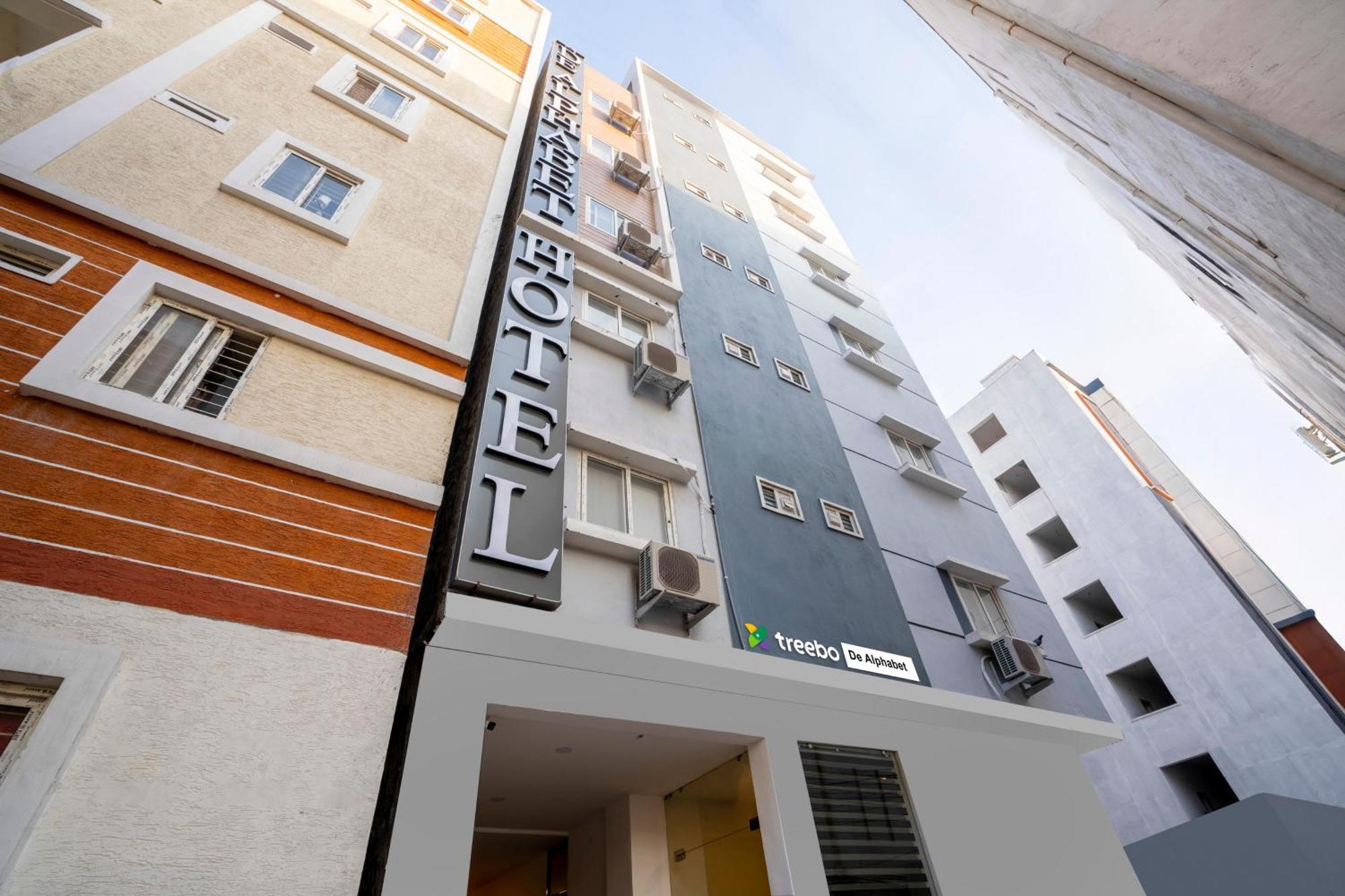 Treebo De Alphabet Gachibowli Hotel Hyderabad Ngoại thất bức ảnh